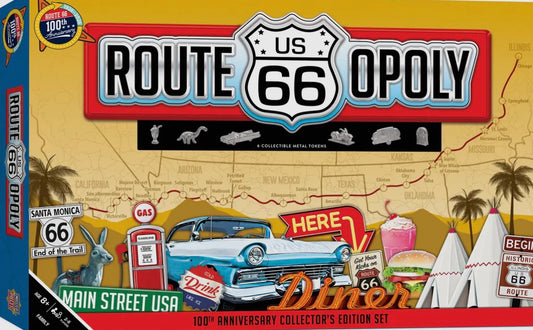 Route 66 Opoly Board Game