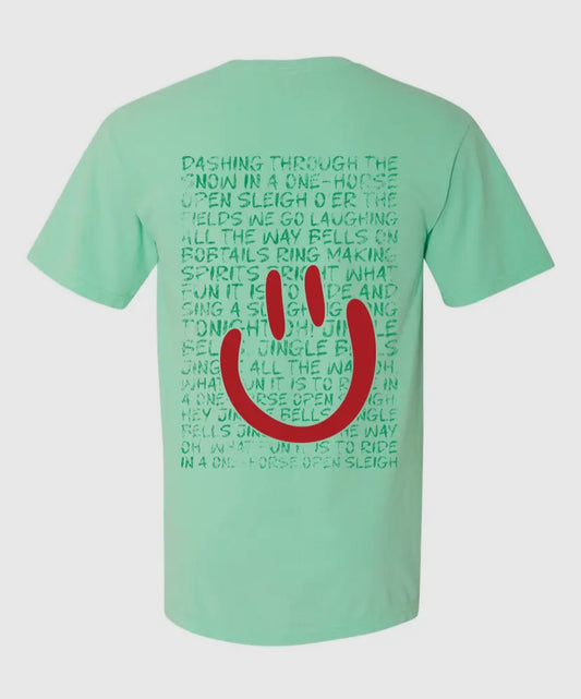 Youth Smiley Christmas Tee