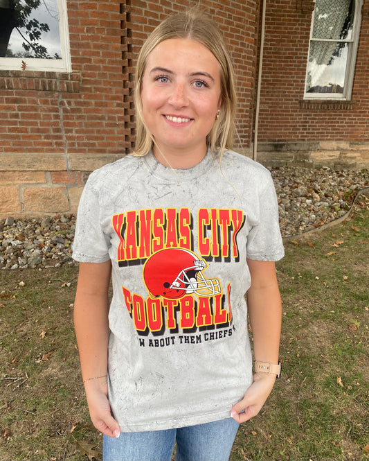 How About Them Chiefs Colorblast Tee