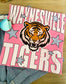 Pink Waynesville Tigers Star Tee