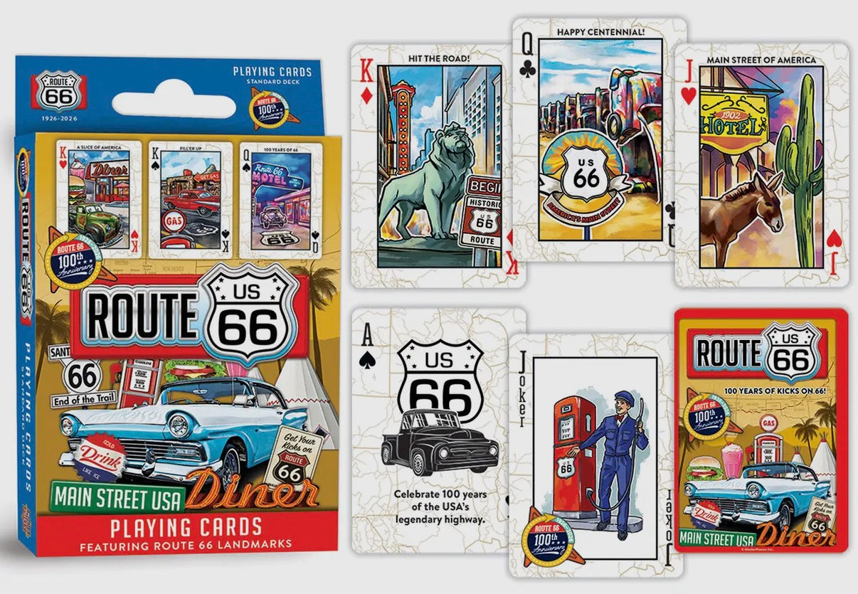 Route 66 Playing Cards