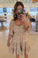 Soft Serenade Floral Mini Dress