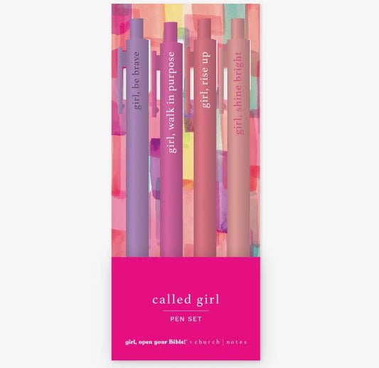 Called Girl Bible Study Pen Set