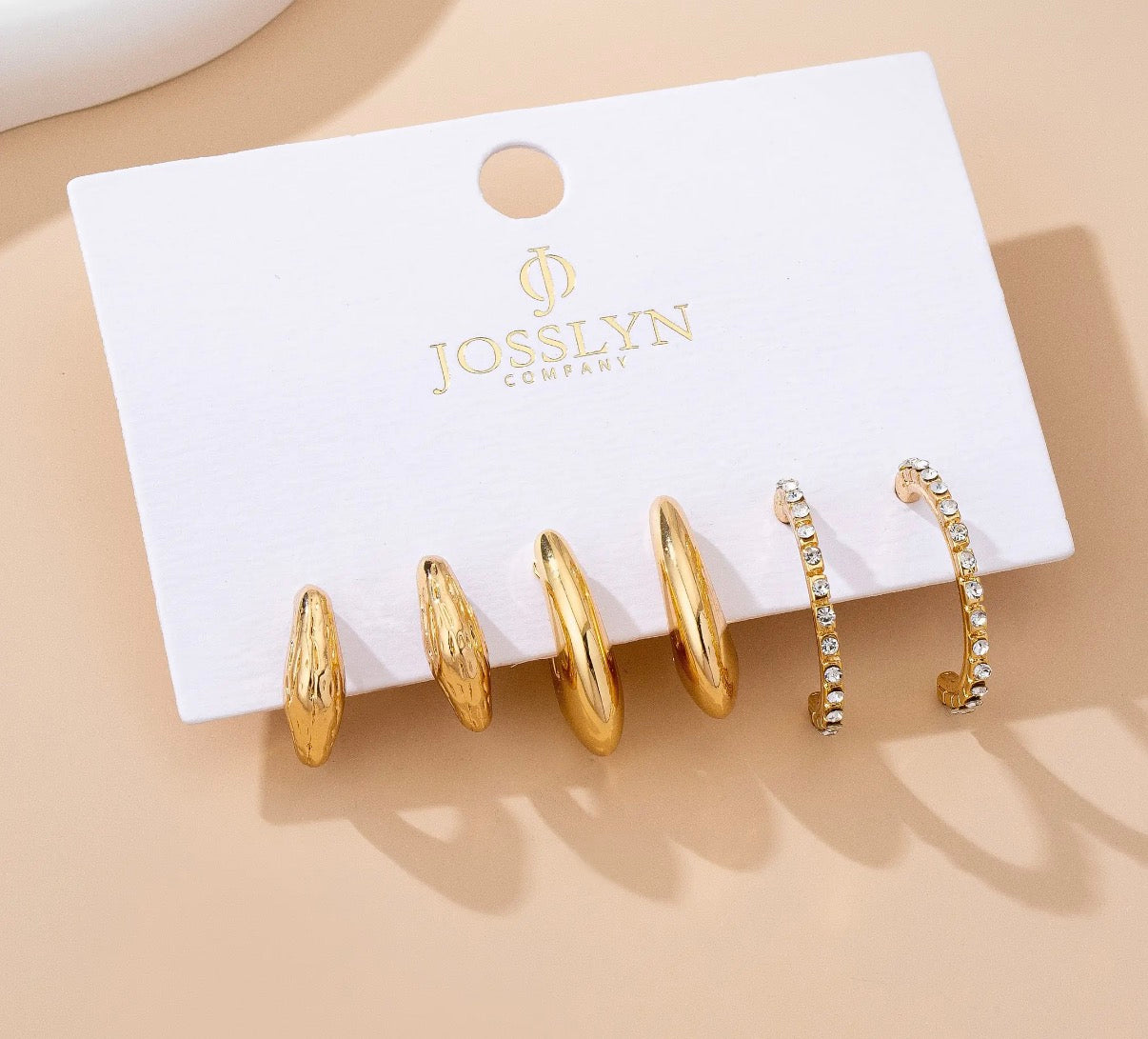 Golden Girl Earring Set