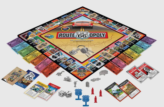 Route 66 Opoly Board Game