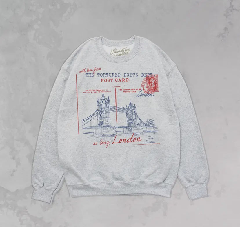 So Long London Oversized Crewneck