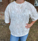Camo Ribbed Loose Fit Shirt