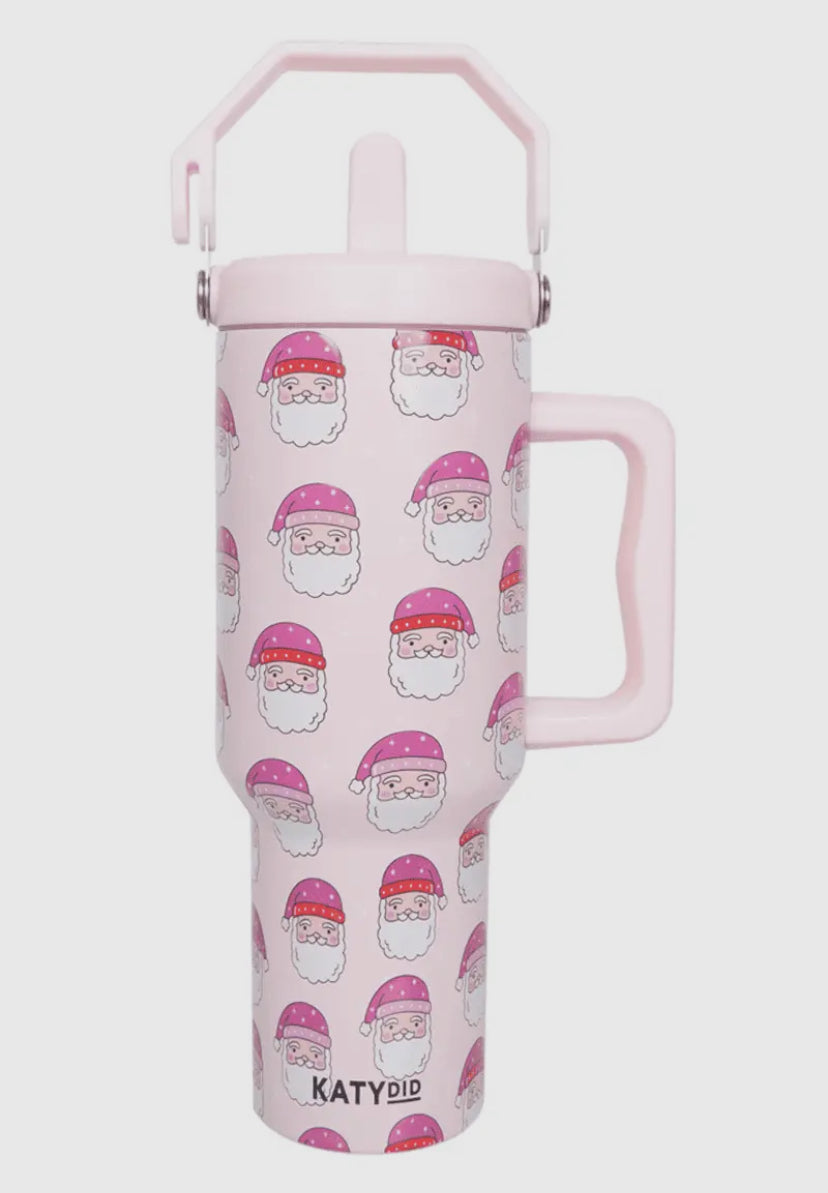 Santa Light Pink Tumbler