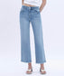 Lovervet Super High Rise Ankle Slim Wide Jeans