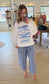 Sardines Lisboa Fish Market Oversized Graphic Sweatshirt