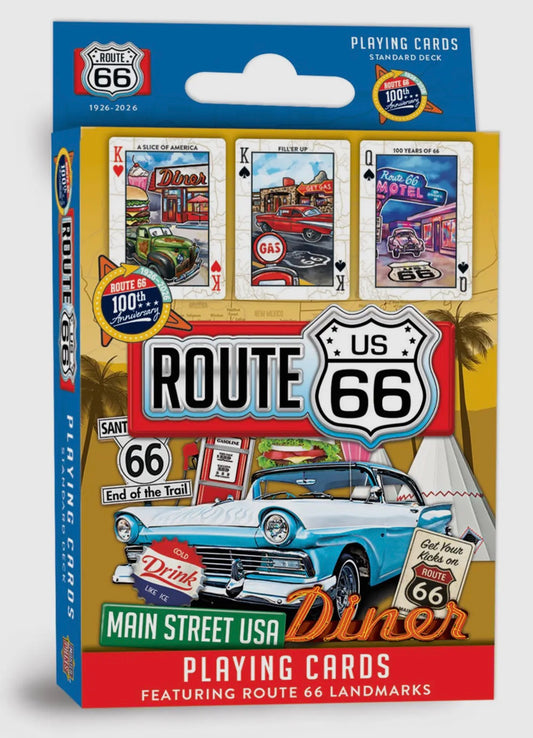 Route 66 Playing Cards
