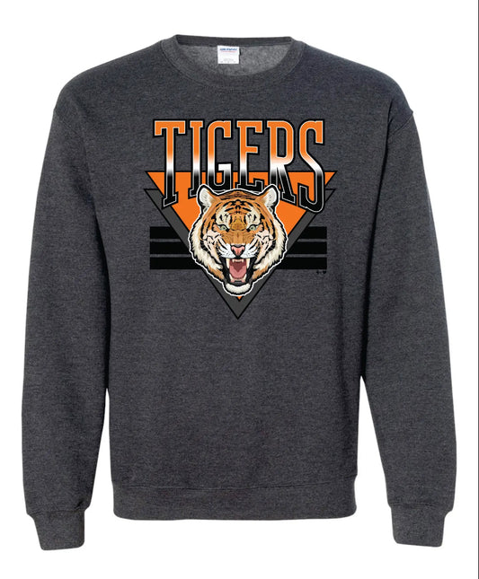 Vintage Triangle Tigers Spirit Sweatshirt