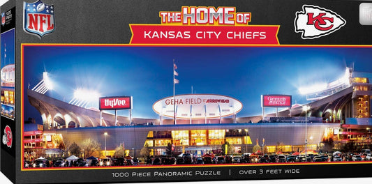 Kansas City Chiefs- Stadium View 1000 Pc Puzzle