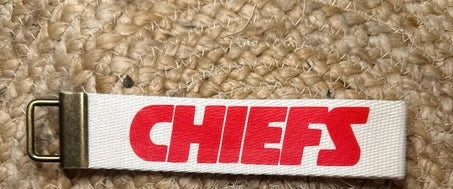 Chiefs Wrist Keychain Lanyard