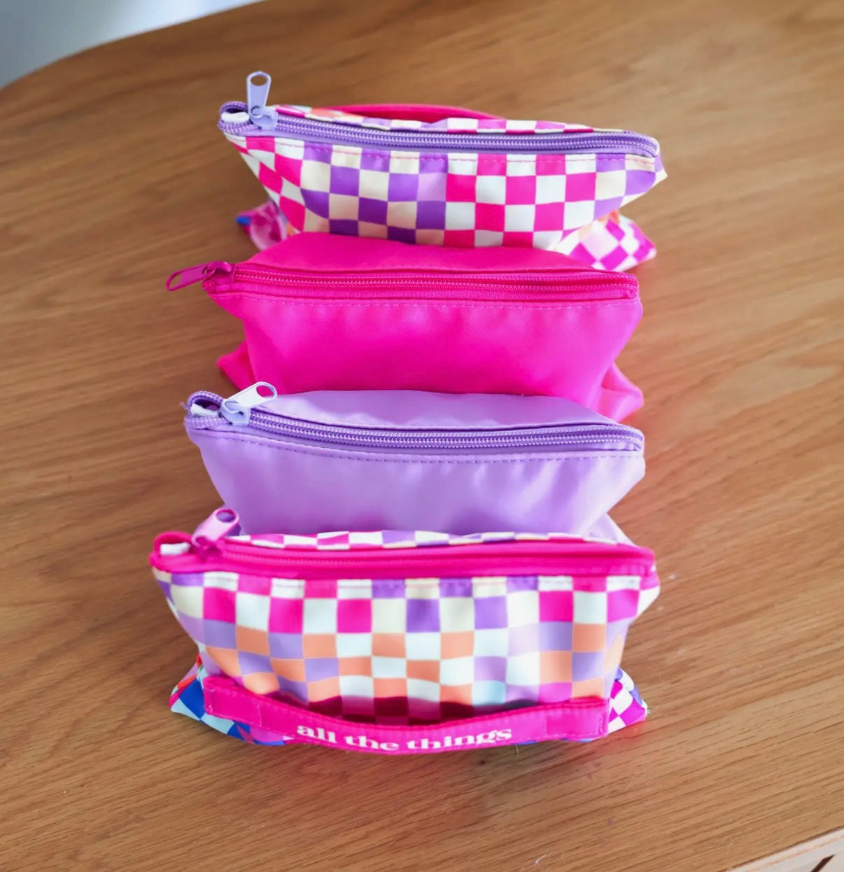 Expandable Organizer, Happy Checkered