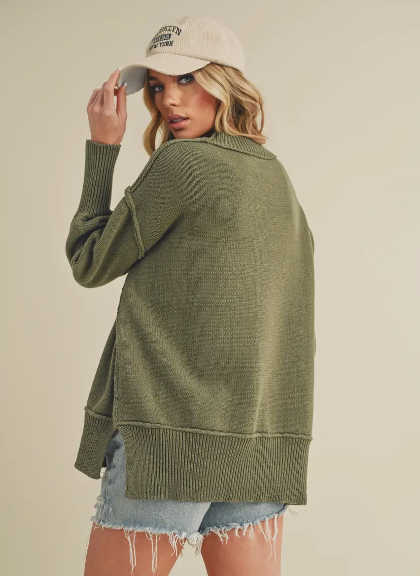 Ina Sweater, Olive