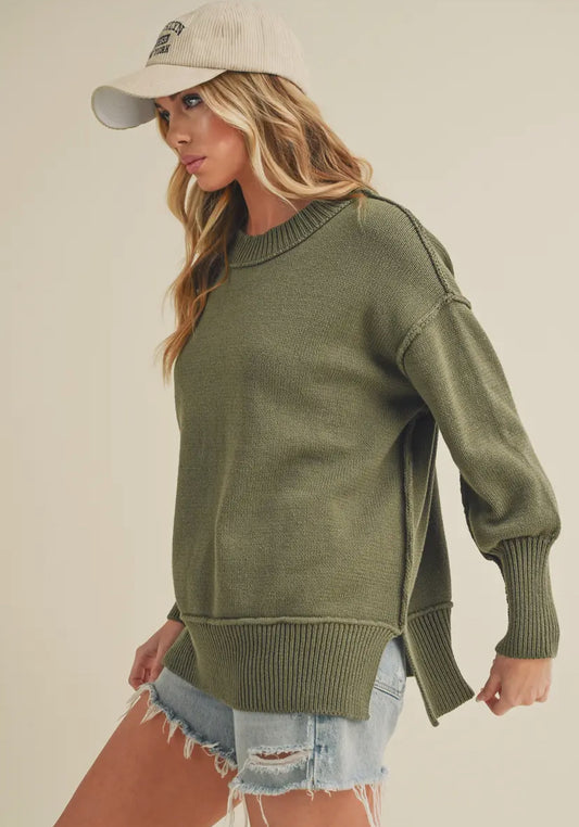 Ina Sweater, Olive