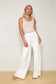 Georgia Pant, White