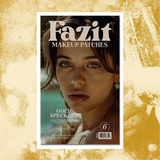 Fazit Gold Glitter Freckles