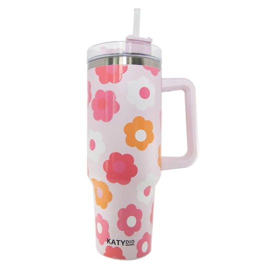 Groovy Flowers Tumbler 40oz