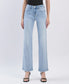 Lovervet High Rise Slim Wide Leg Jeans