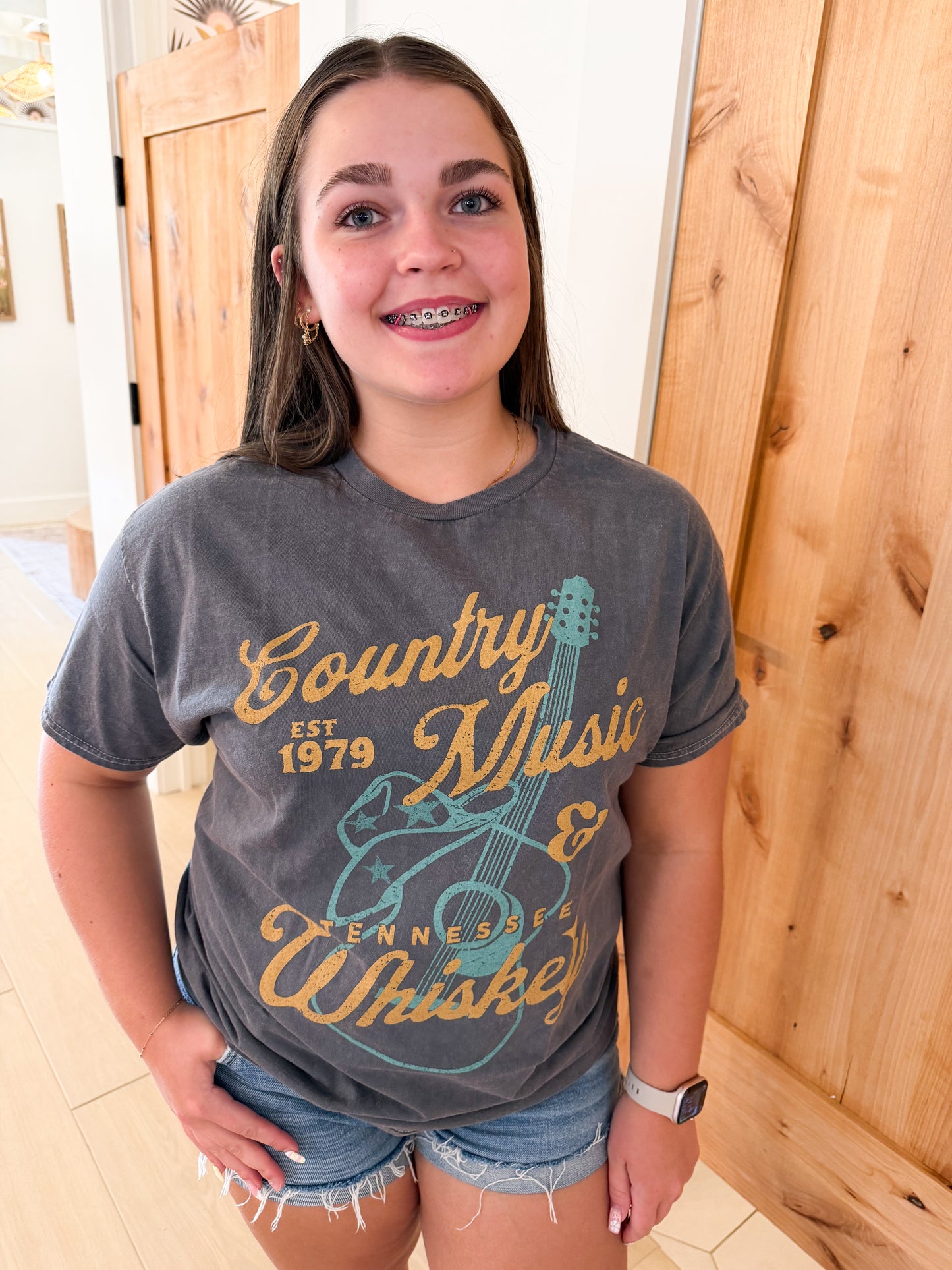 Country Music & Whiskey Tee