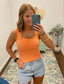Tangerine Petal Tank