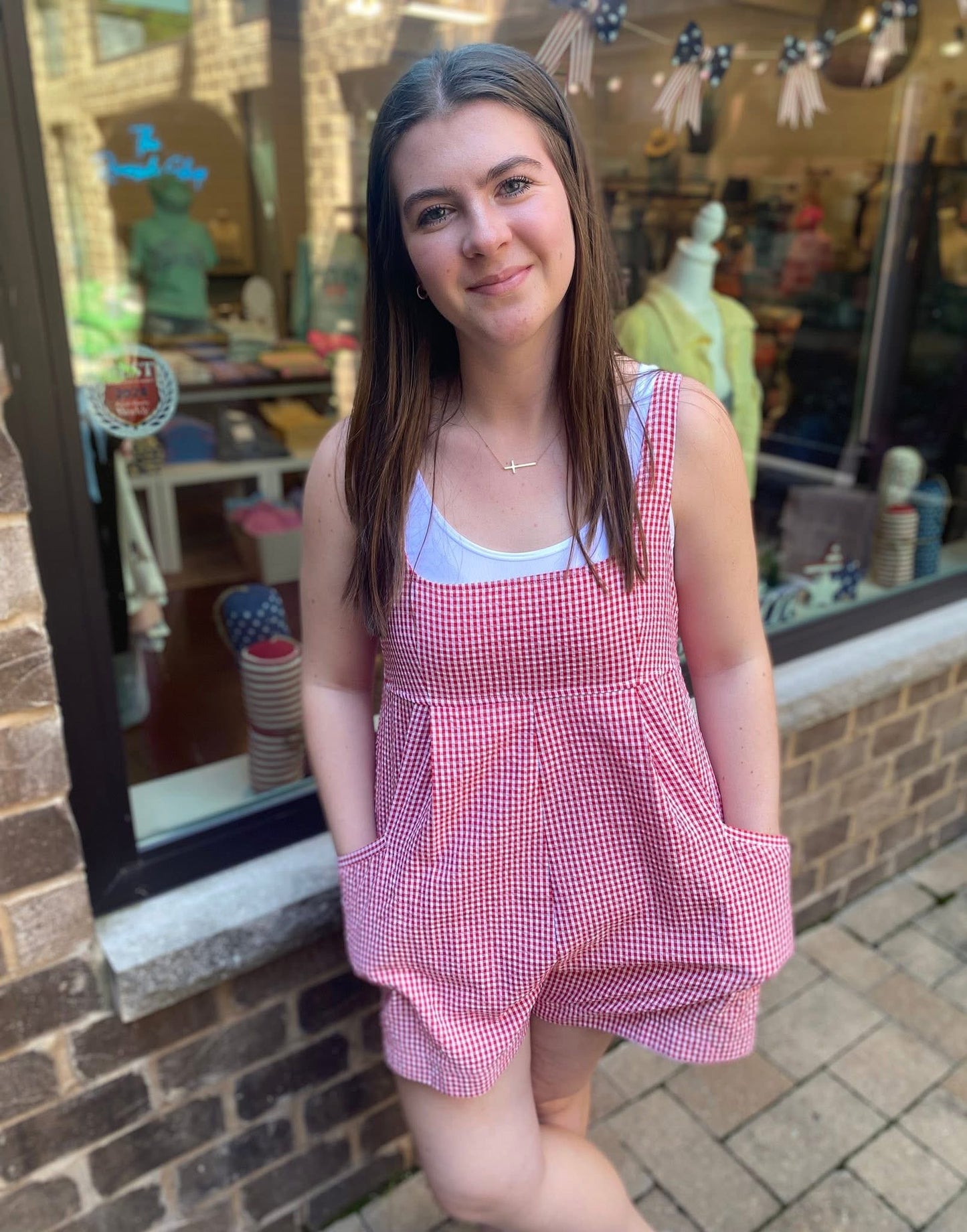Cherry Breeze Romper