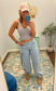 Coastal Cargo Jogger Wide Leg Denim