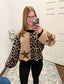 Leopard Star Pattern Sweater