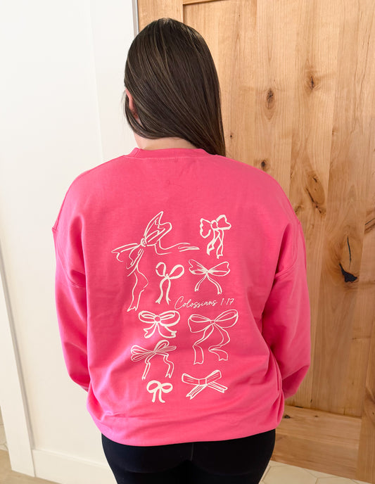 He Holds All Together Pullover
