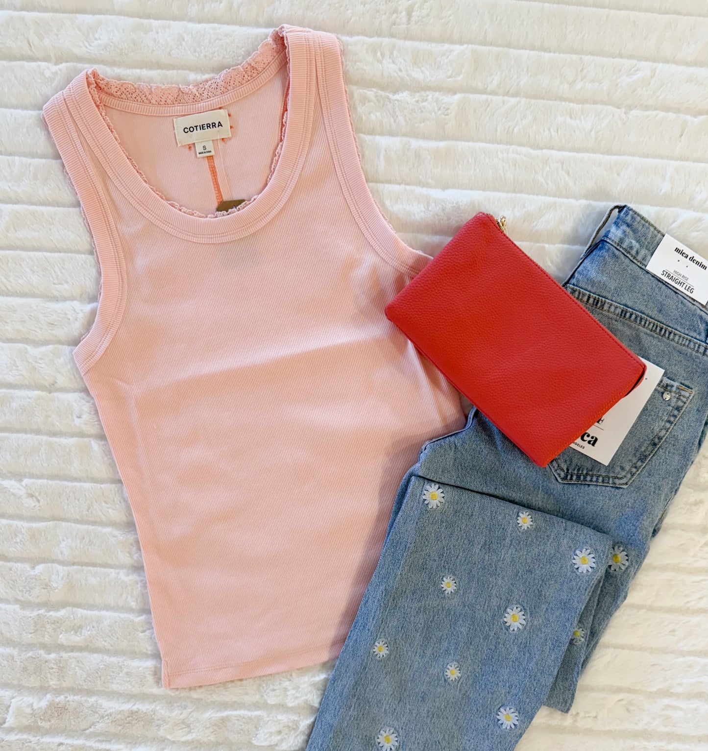 The Riverlight Basic Tank, Soft Pink