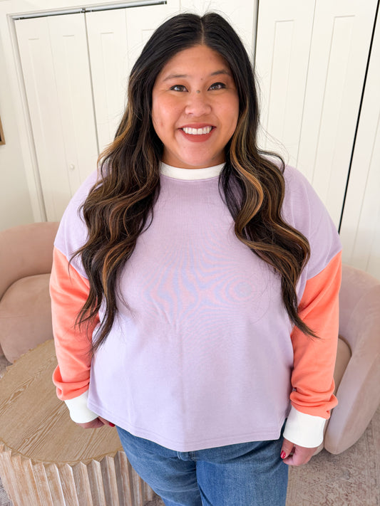 Day Off Pullover, Cotton Candy