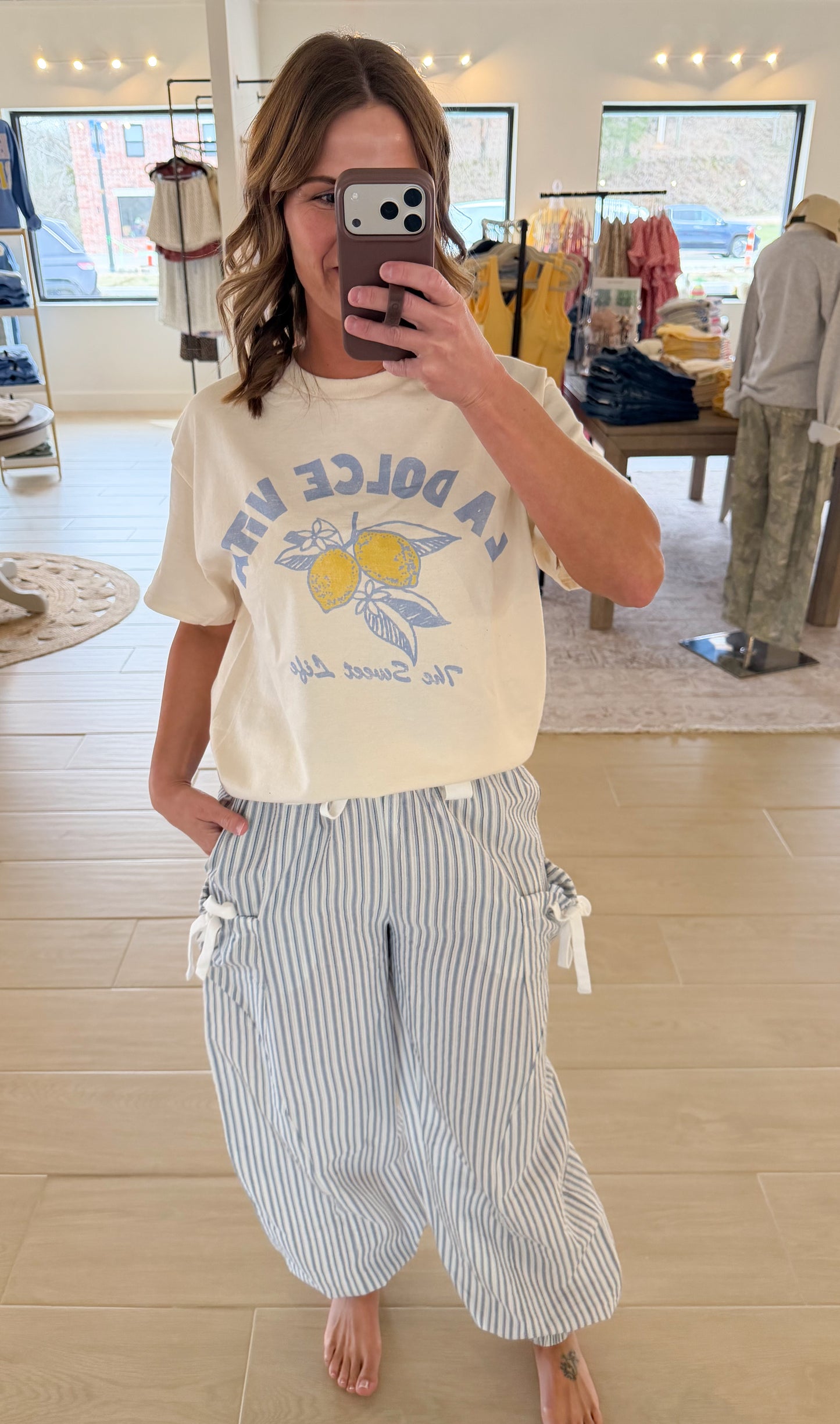 La Dolce Vita Oversized Graphic