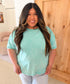 Acid Wash Tee, Mint