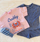 Crabby Feeling Beachy Oversized Graphic Tee