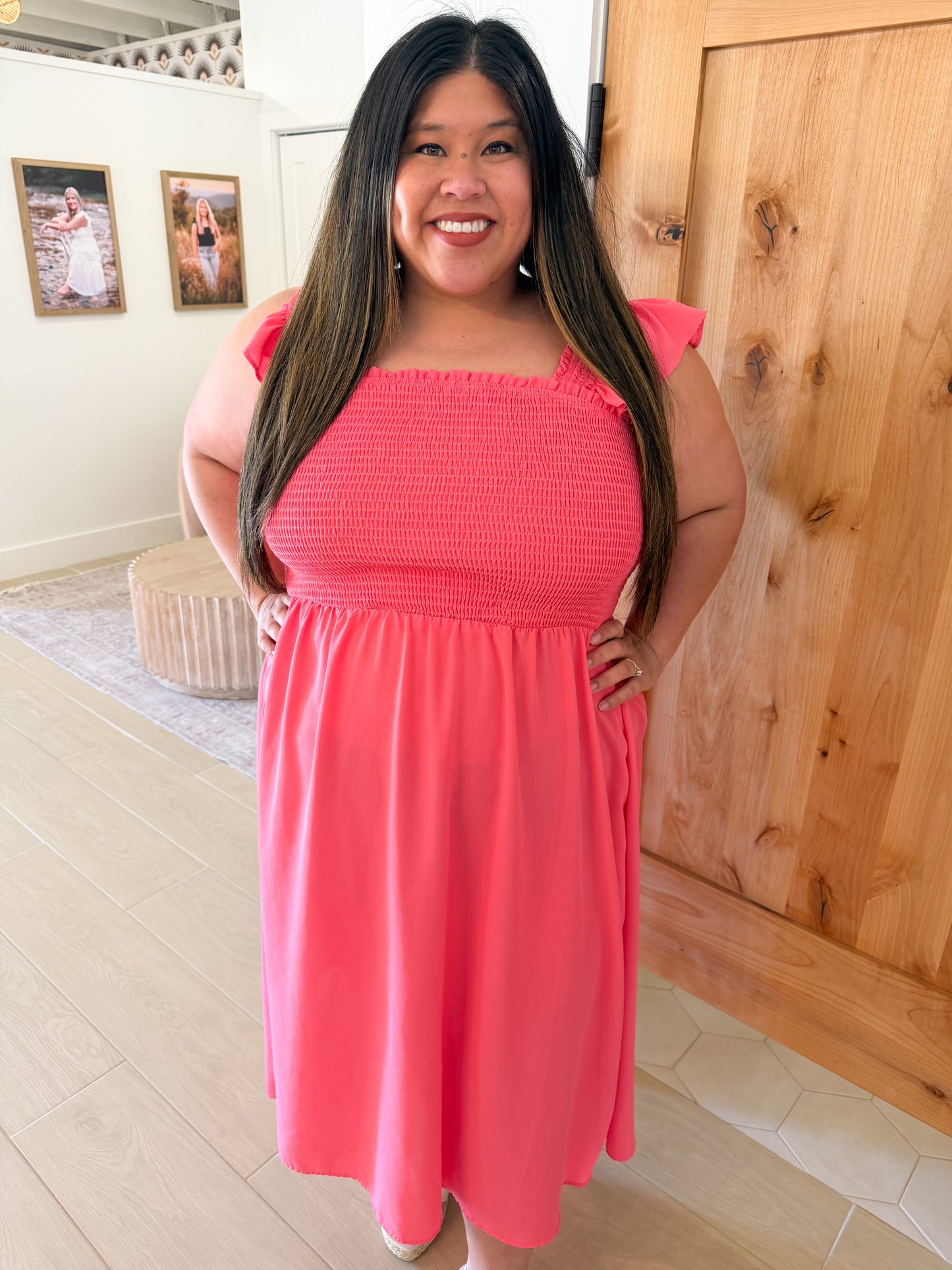Summer Glow Midi Dress