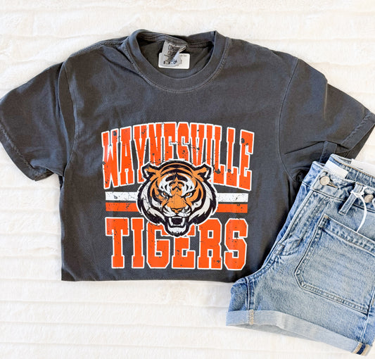 Tigers Varsity Block Tee