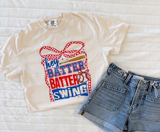 Hey Batter Batter Tee