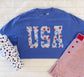 USA Happy Daisies Graphic Tee