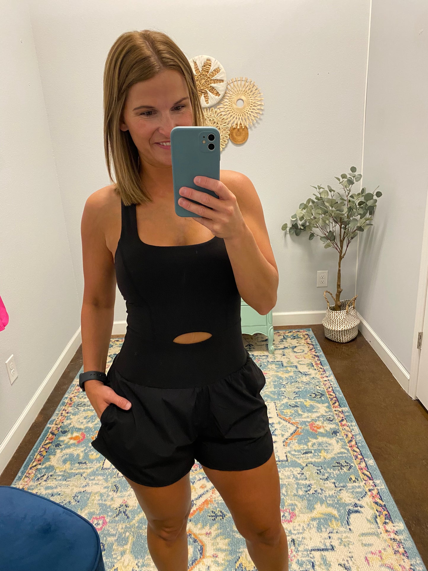 Play Date Romper, Black