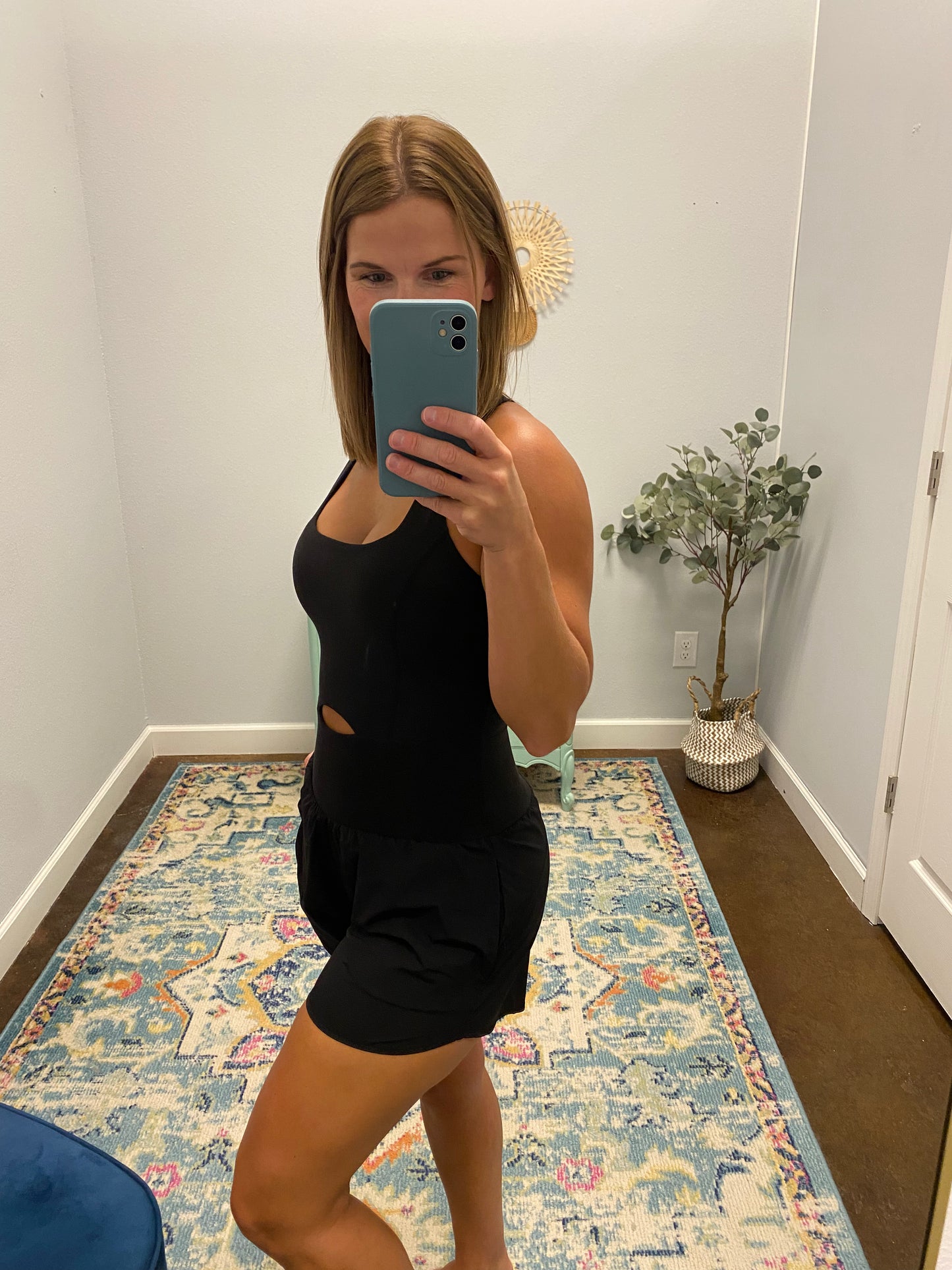 Play Date Romper, Black