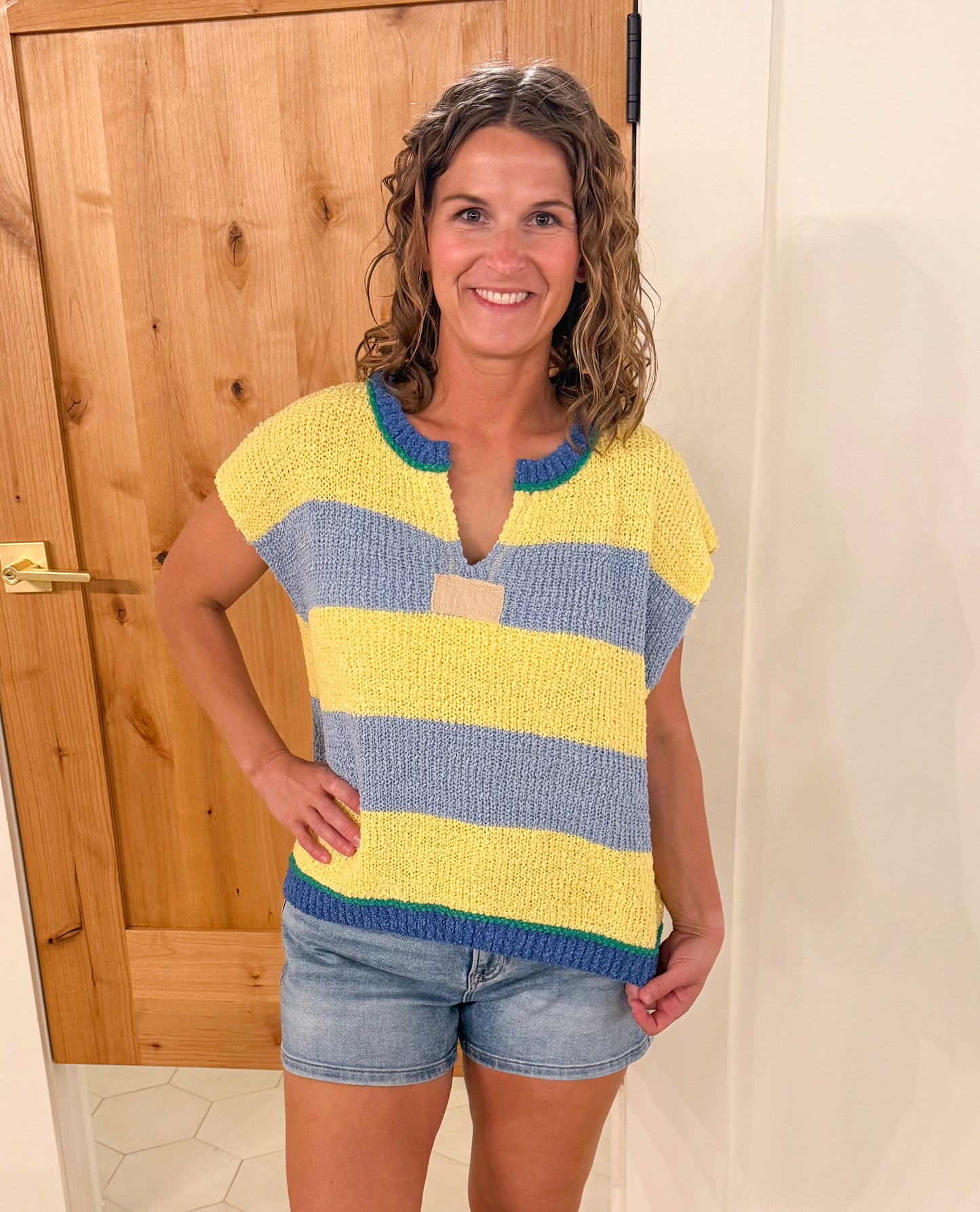 Seaside Stripe Top