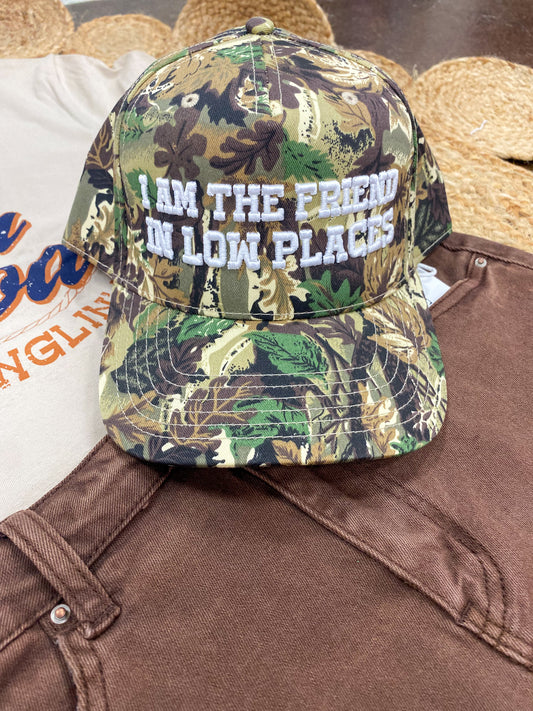 Friend in Low Places Camo Hat