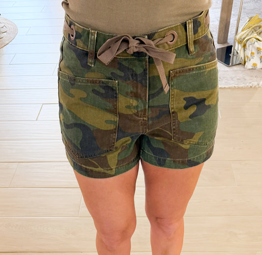 Risen Camo Shorts