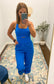 Active Jogger Onesie, Sonic Blue