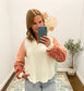 Floral & Stripe Top