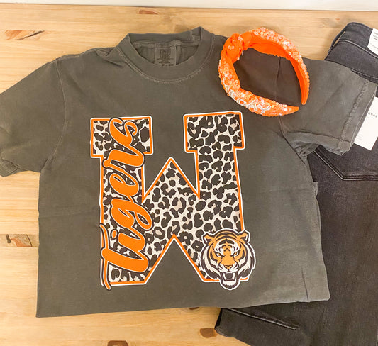 Waynesville Tigers Leopard Tee