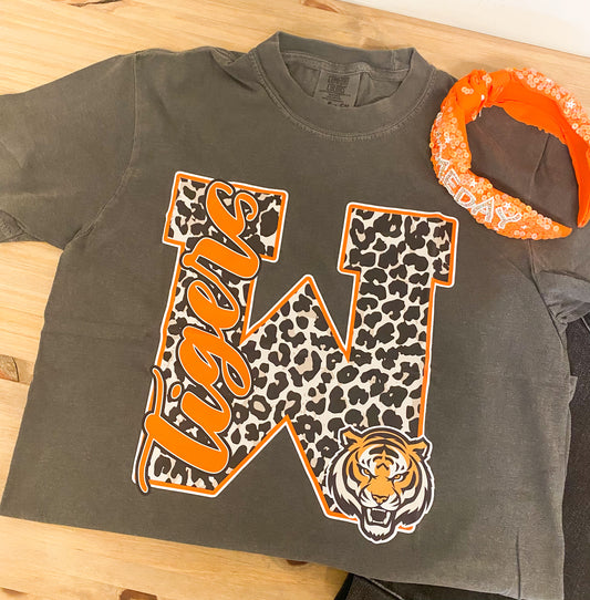 Waynesville Tigers Leopard Tee