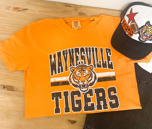 Waynesville Tigers Varsity Block Tee